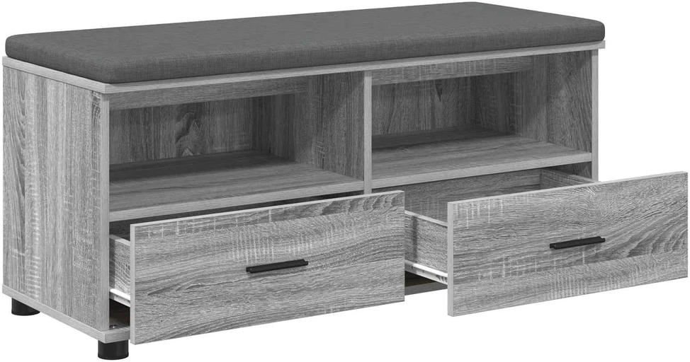 Koridoriaus suolas Pilka Sonoma 100 x 38 x 46 cm
