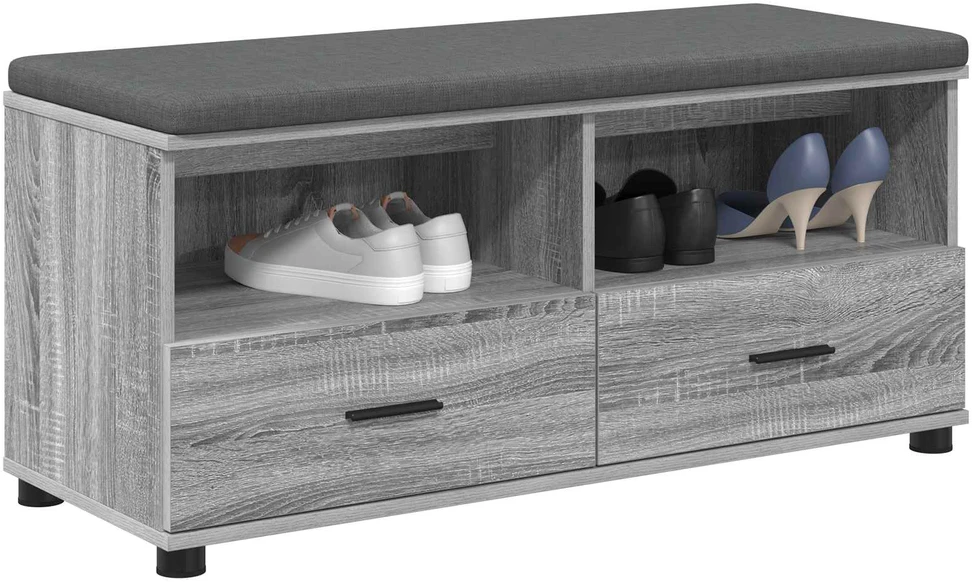 Koridoriaus suolas Pilka Sonoma 100 x 38 x 46 cm