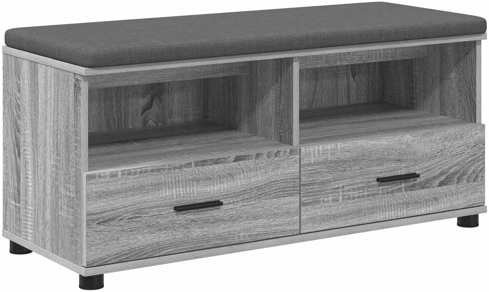 Koridoriaus suolas Pilka Sonoma 100 x 38 x 46 cm