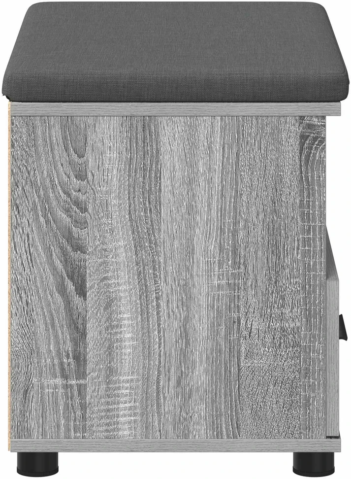 Koridoriaus suolas Pilka Sonoma 60 x 38 x 46 cm