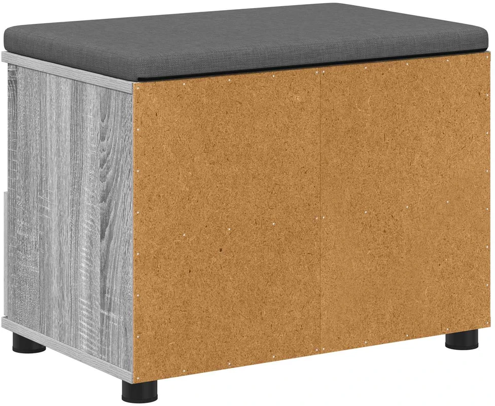 Koridoriaus suolas Pilka Sonoma 60 x 38 x 46 cm