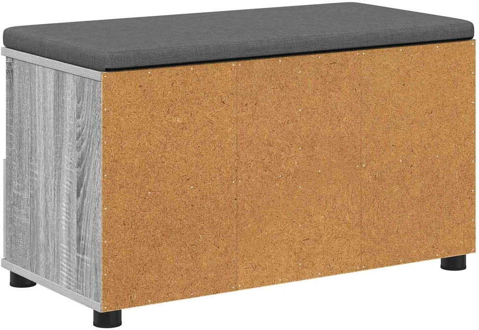 Koridoriaus suolas Pilka Sonoma 80 x 38 x 46 cm