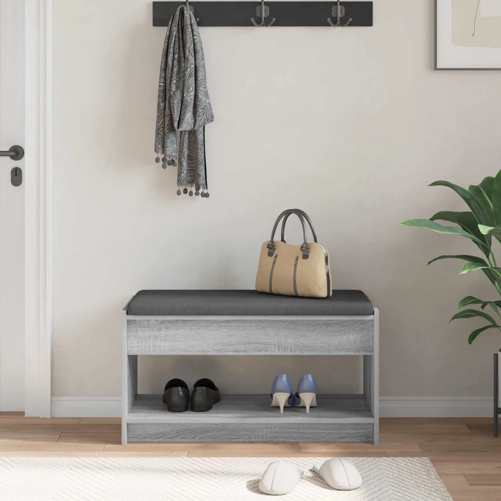 Koridoriaus suolas Pilka Sonoma 83 x 38 x 45 cm
