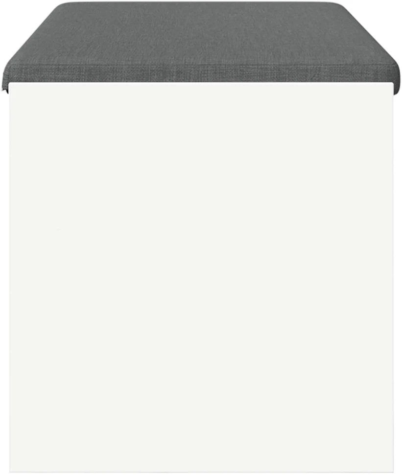Koridoriaus suolas su pagalve Balta 103 x 38 x 40 cm