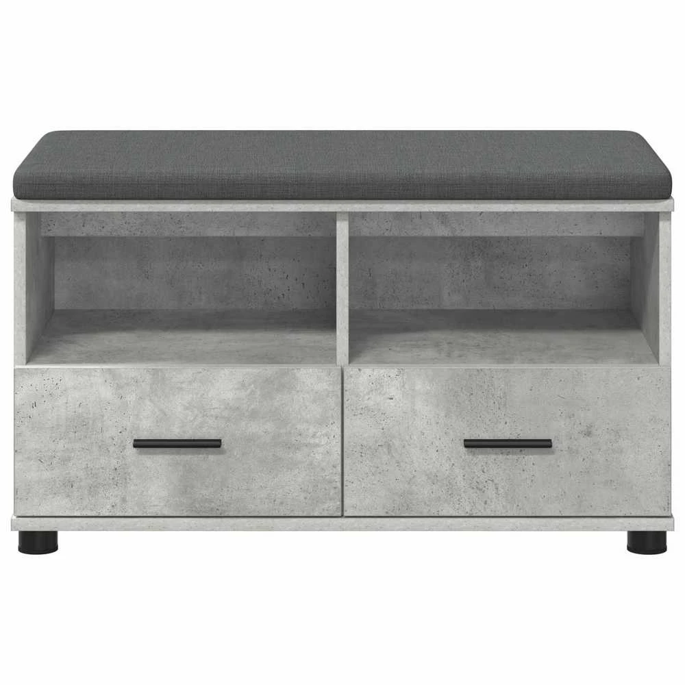 Koridoriaus suolas Betono Pilka 80 x 38 x 46 cm