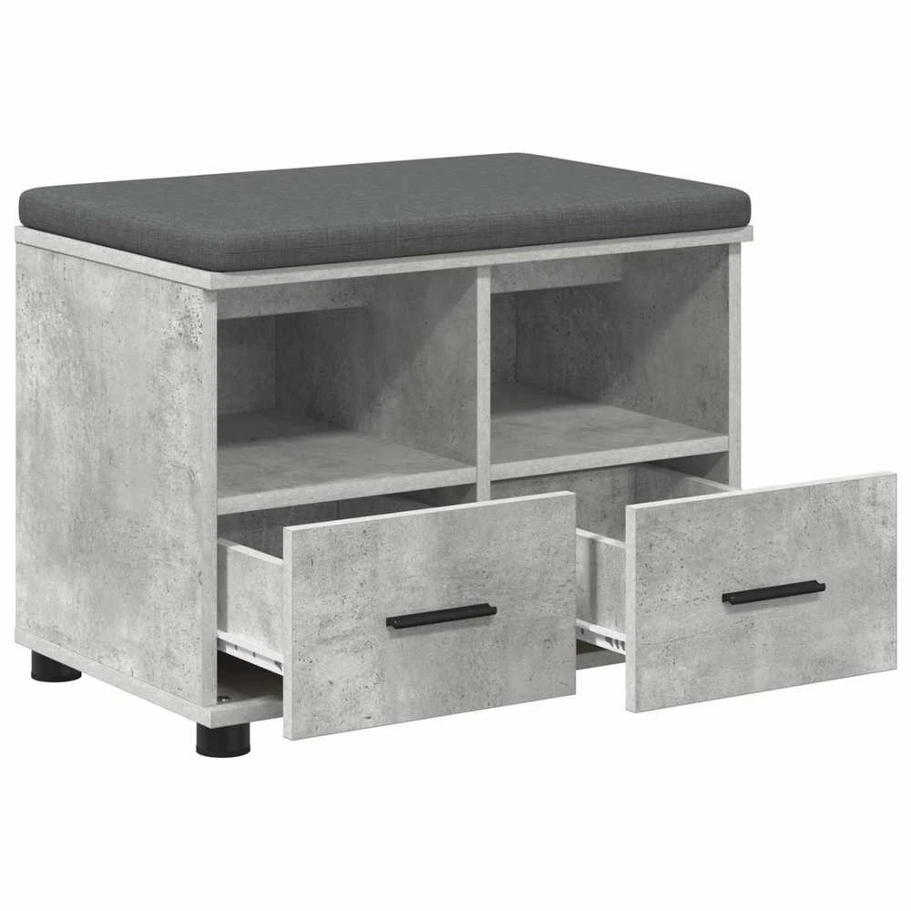 Koridoriaus suolas Betono Pilka 60 x 38 x 46 cm