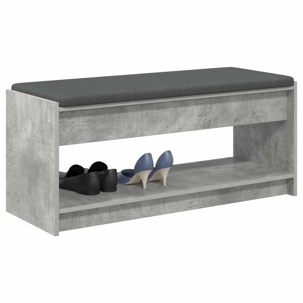 Koridoriaus suolas Betono Pilka 103 x 38 x 45 cm