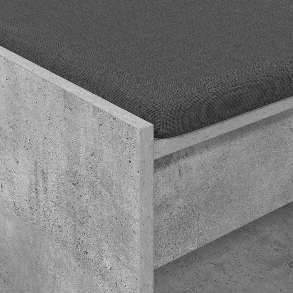 Koridoriaus suolas Betono Pilka 83 x 38 x 45 cm