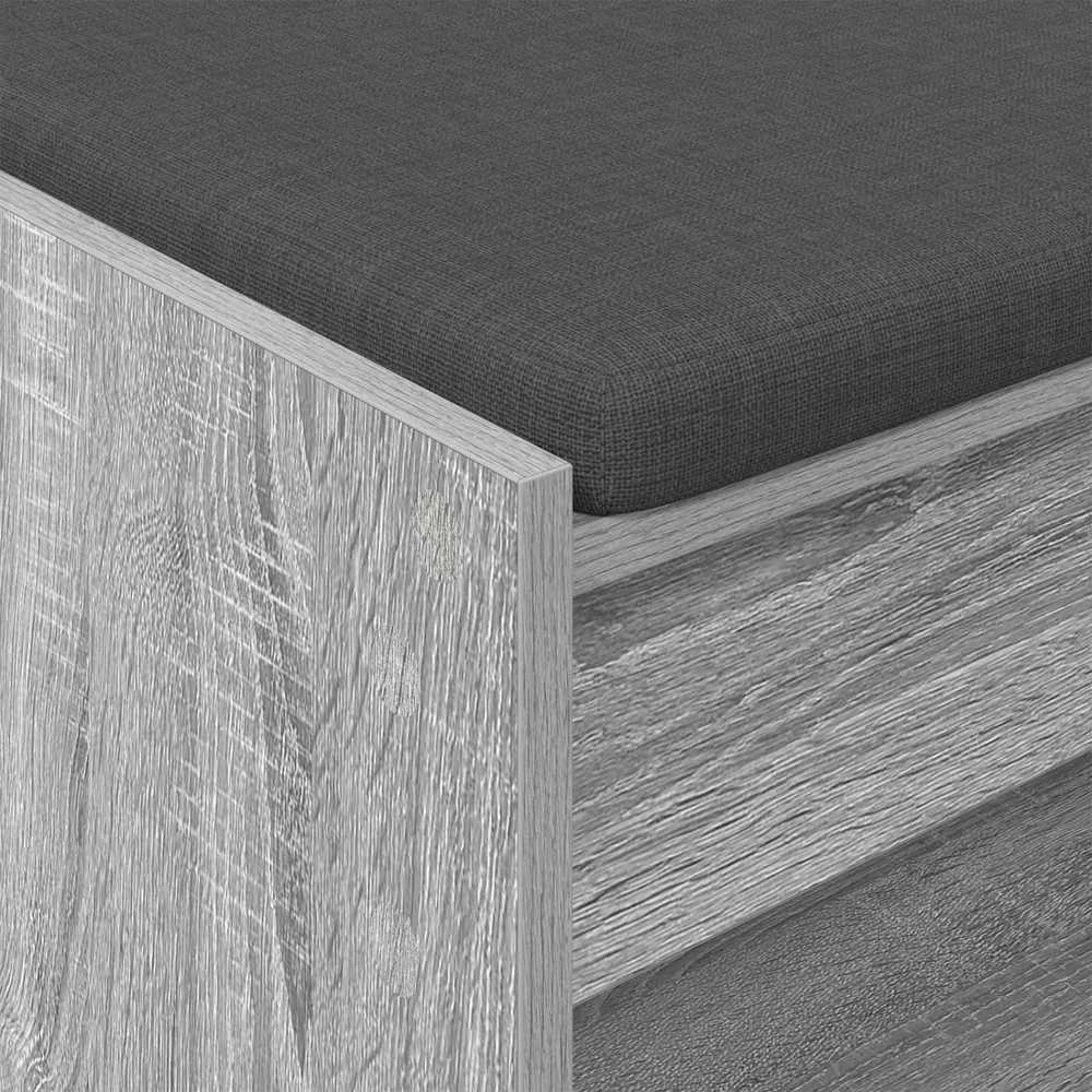 Koridoriaus suolas Pilka Sonoma 63 x 38 x 45 cm