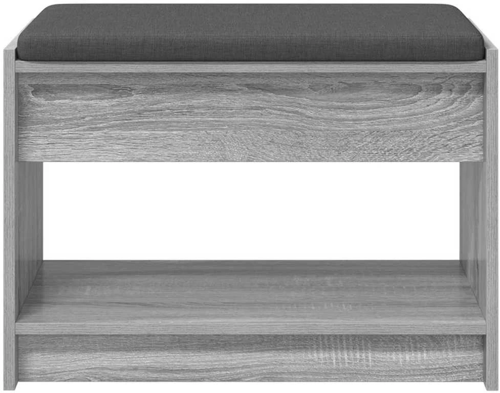 Koridoriaus suolas Pilka Sonoma 63 x 38 x 45 cm