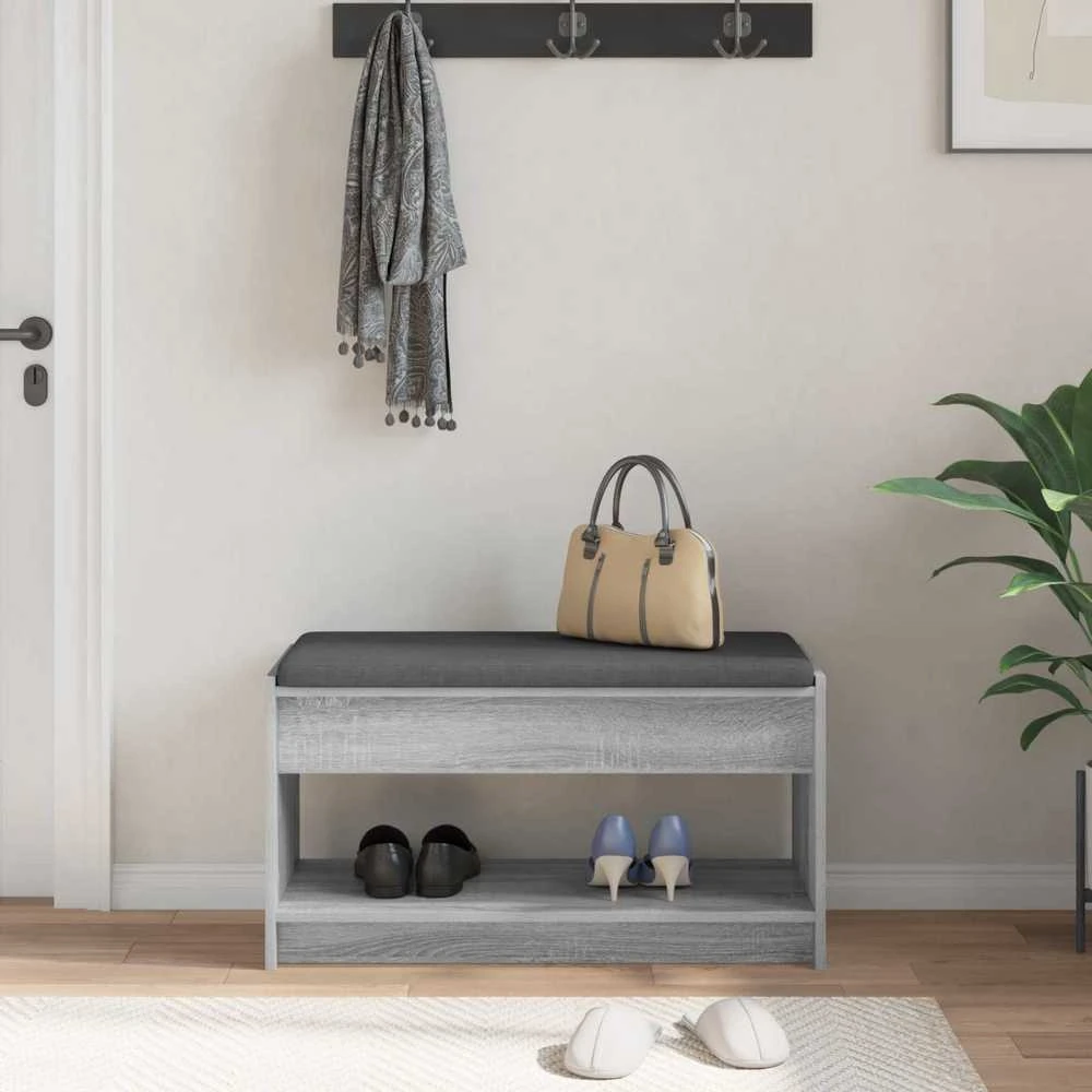 Koridoriaus suolas Pilka Sonoma 83 x 38 x 45 cm