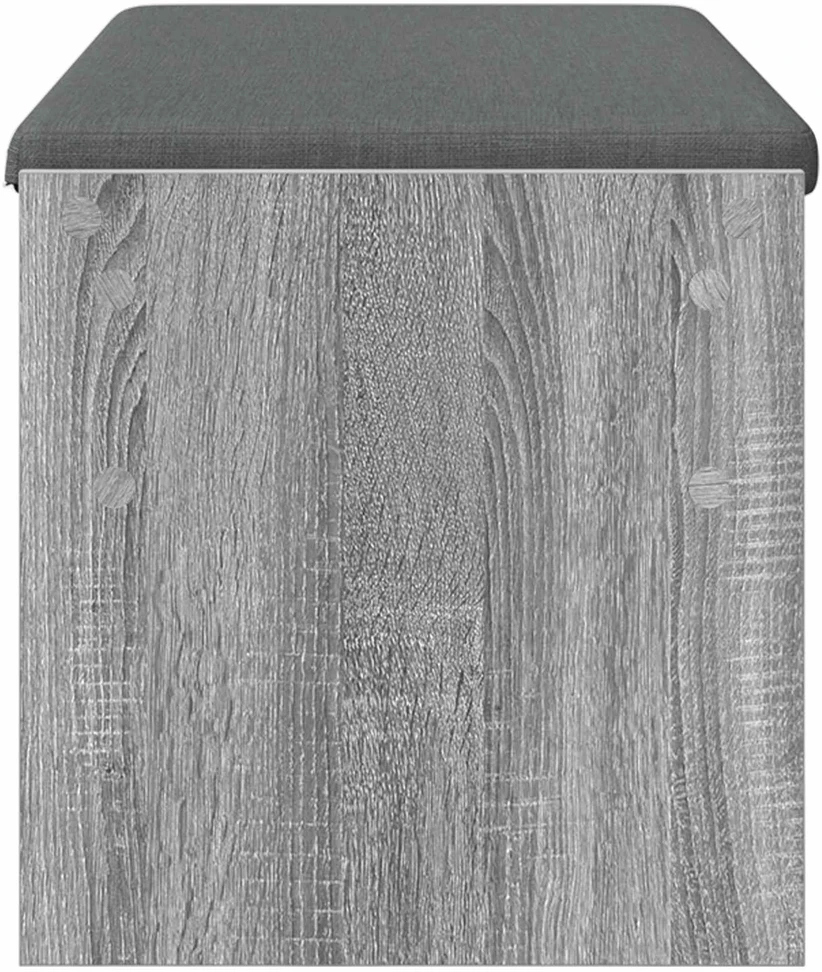 Koridoriaus suolas su pagalve Pilkas Sonoma 103 x 38 x 40 cm