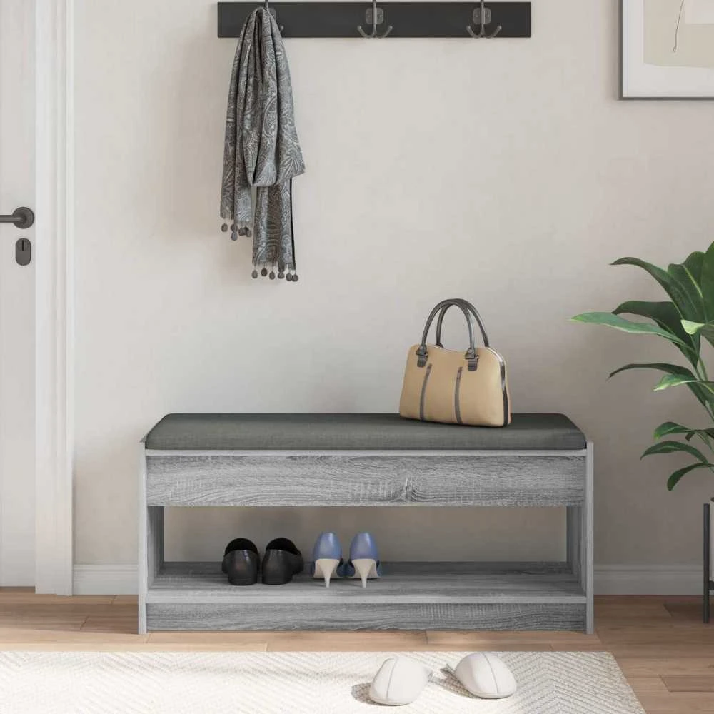 Koridoriaus suolas Pilka Sonoma 103 x 38 x 45 cm