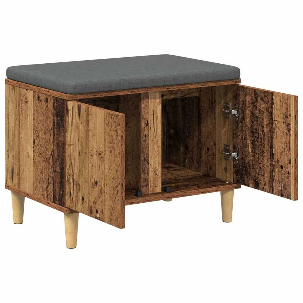 Koridoriaus suolas su pagalve Senas medis 60 x 38 x 46 cm
