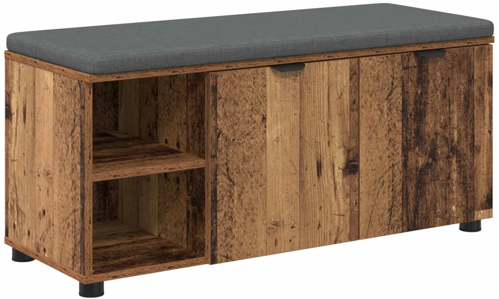 Koridoriaus suolas su pagalve Senas medis 100 x 38 x 46 cm