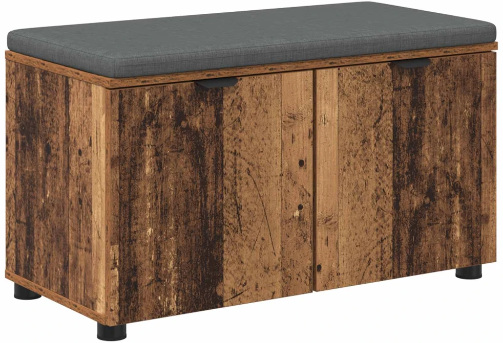 Koridoriaus suolas su pagalve Senas medis 80 x 38 x 46 cm