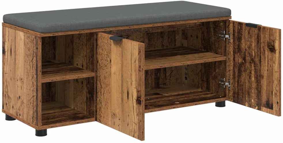 Koridoriaus suolas su pagalve Senas medis 100 x 38 x 46 cm