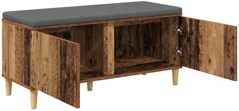 Koridoriaus suolas su pagalve Senas medis 100 x 38 x 46 cm