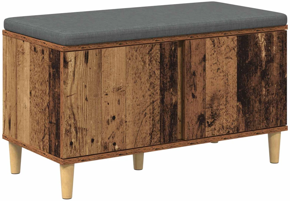 Koridoriaus suolas su pagalve Senas medis 80 x 38 x 46 cm