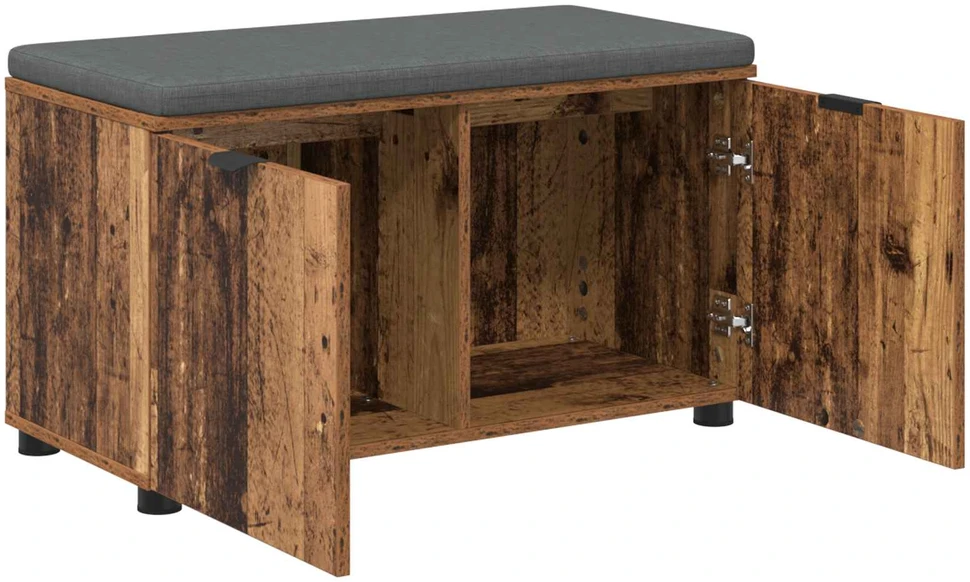 Koridoriaus suolas su pagalve Senas medis 80 x 38 x 46 cm