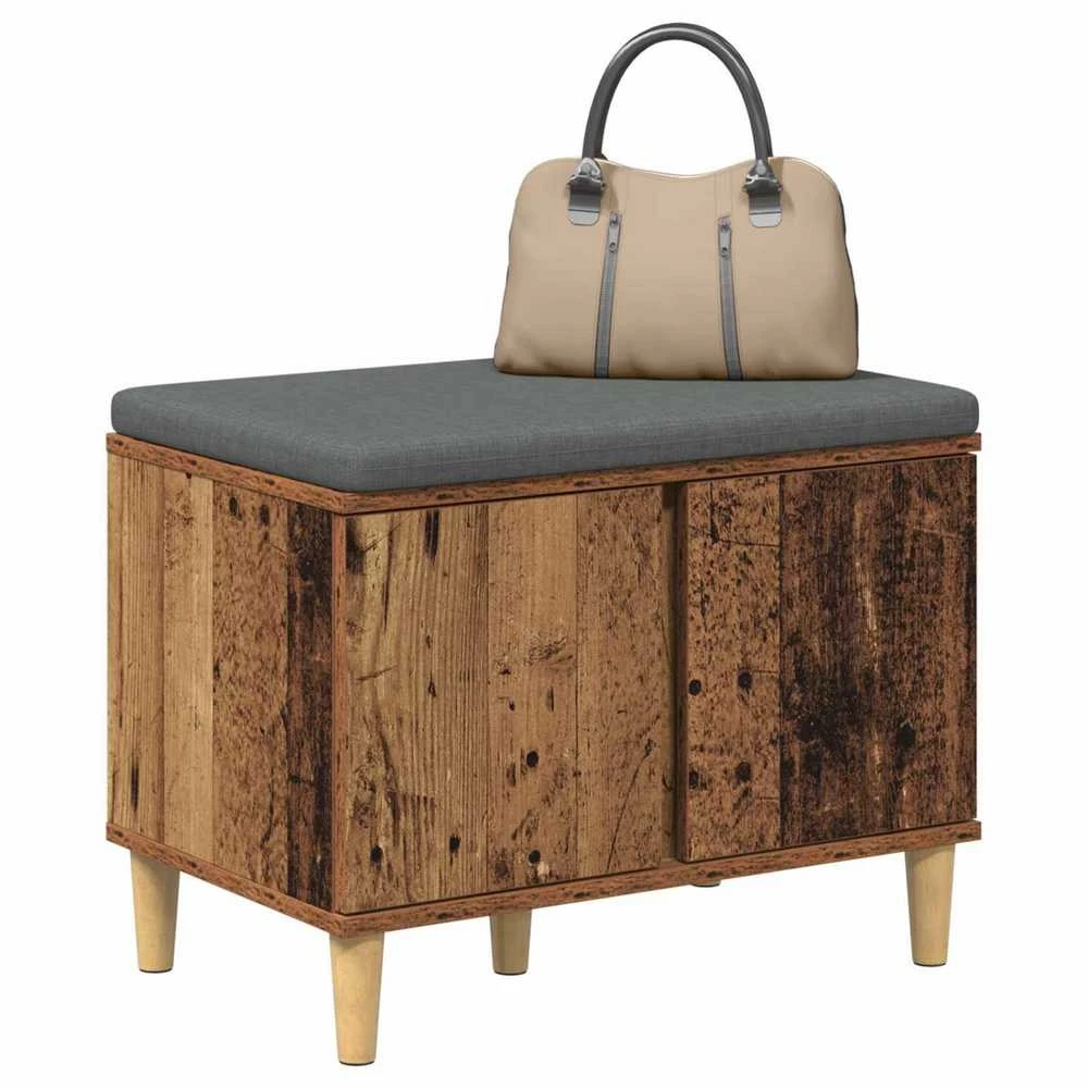 Koridoriaus suolas su pagalve Senas medis 60 x 38 x 46 cm