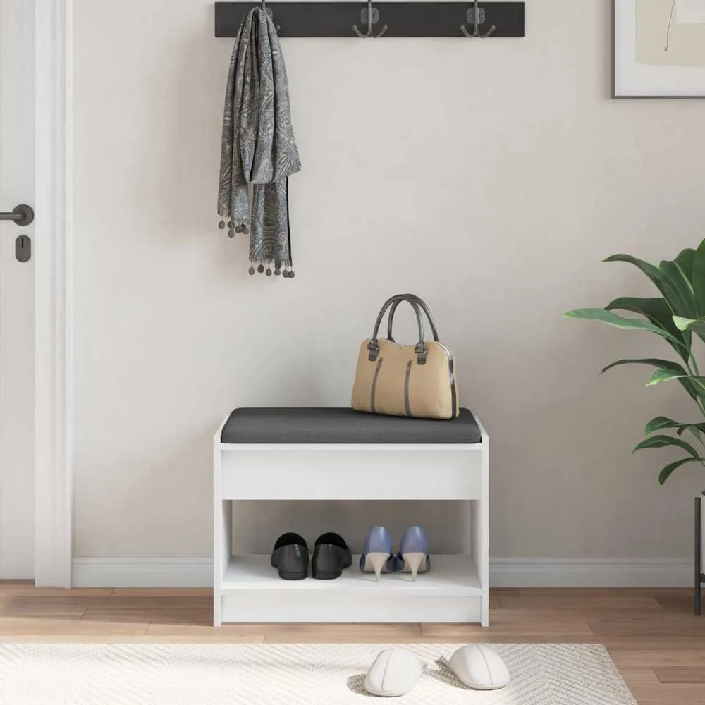 Koridoriaus suolas Baltas 63 x 38 x 45 cm