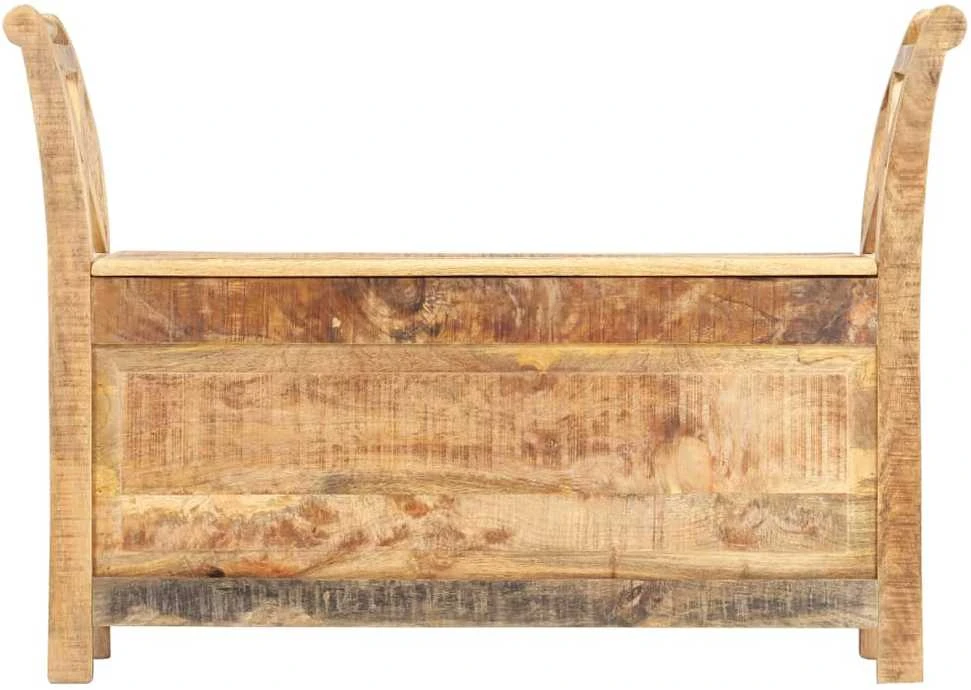 Koridoriaus suoliukas, 103x33x72cm, mango medienos masyvas