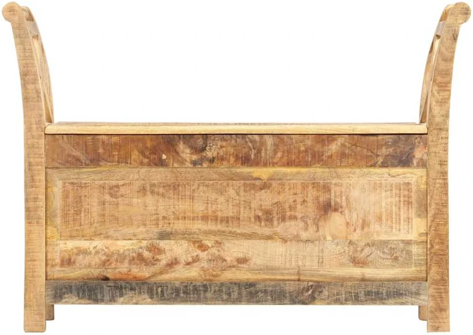 Koridoriaus suoliukas, 103x33x72cm, mango medienos masyvas
