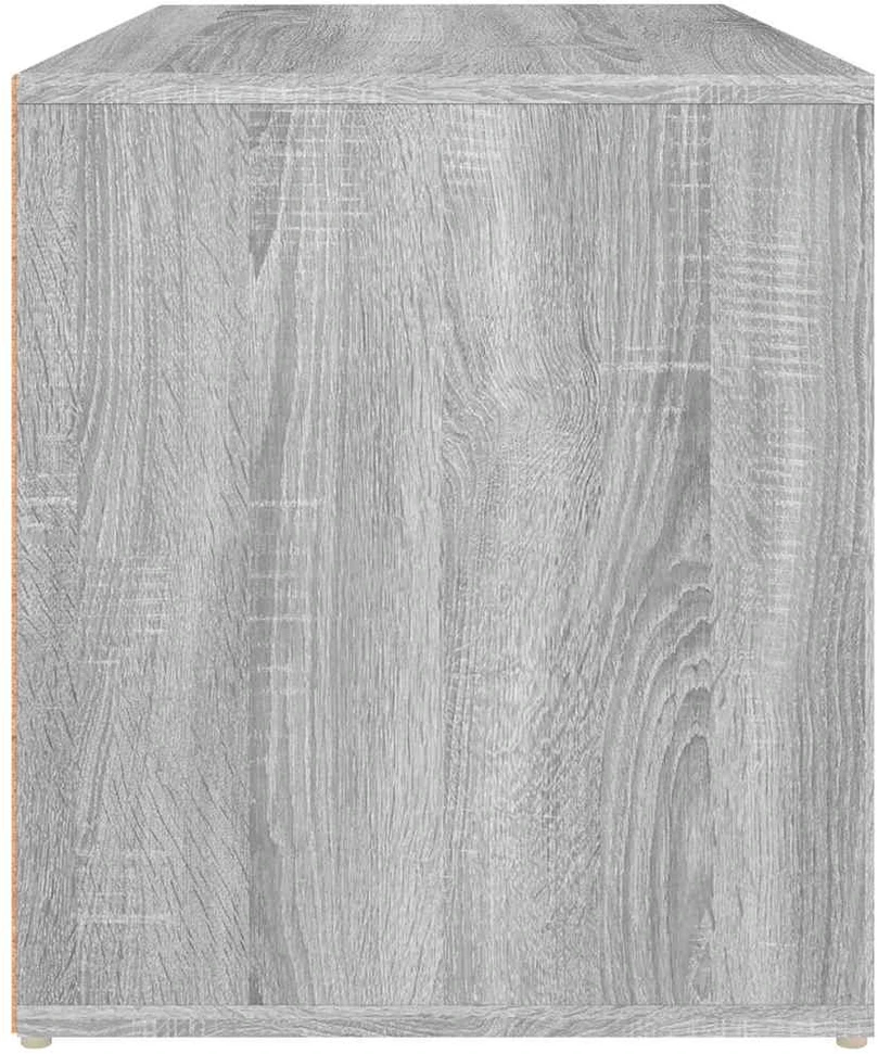 Koridoriaus suoliukas, pilkas ąžuolo, 80x40x45cm, mediena