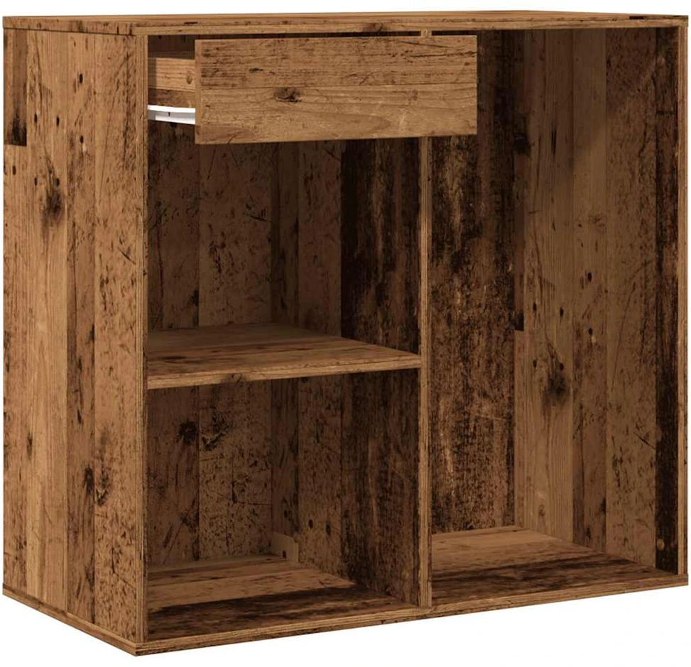 kosmetikos spintelė Old Wood 80x40x75 cm Engineered Wood