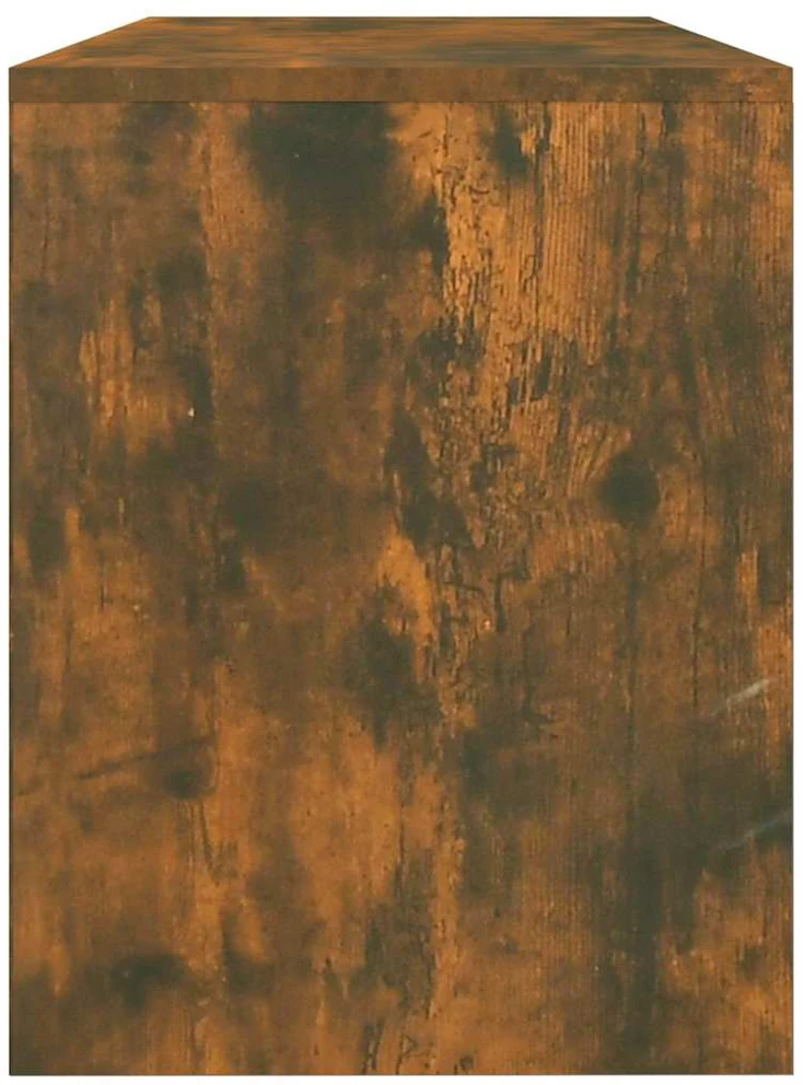Kosmetinio staliuko kėdutė, dūminio ąžuolo, 70x35x45cm, mediena