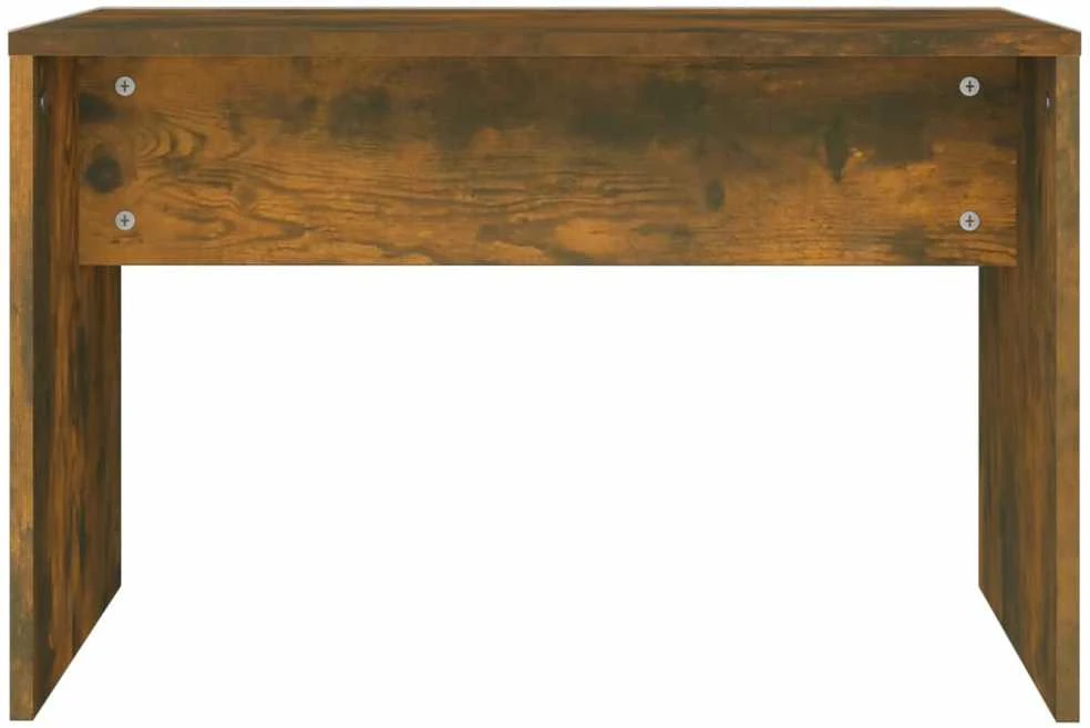 Kosmetinio staliuko kėdutė, dūminio ąžuolo, 70x35x45cm, mediena