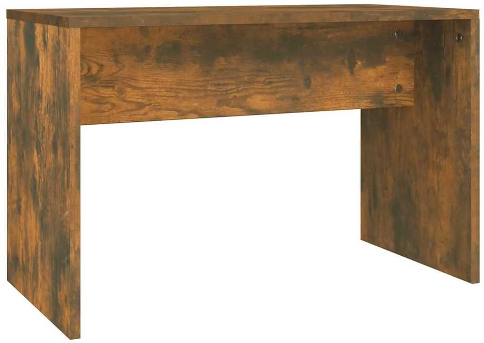 Kosmetinio staliuko kėdutė, dūminio ąžuolo, 70x35x45cm, mediena