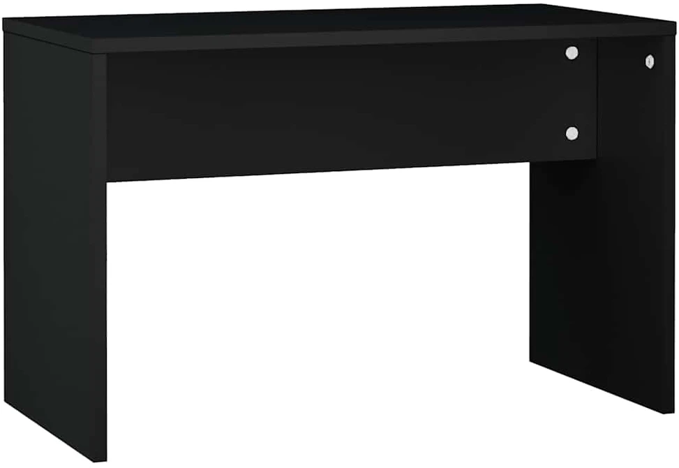 Kosmetinio staliuko rinkinys, juodos spalvos, 74,5x40x141cm