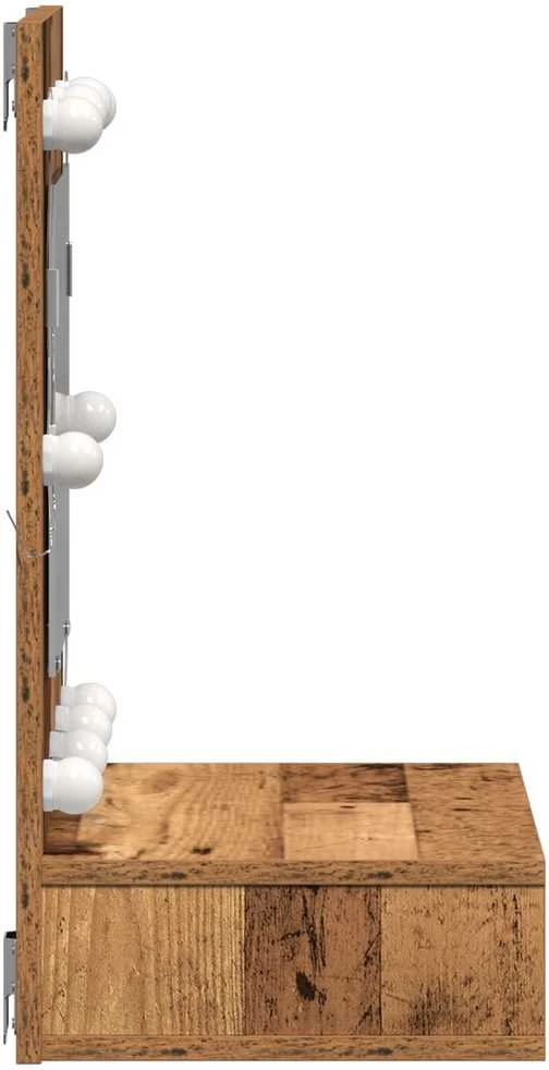 Veidrodžio spinta Sena mediena 60 x 31,5 x 62 cm