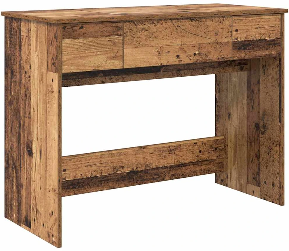 Kosmetinis Stalas su stalčių Senas medis 100 x 45 x 76 cm