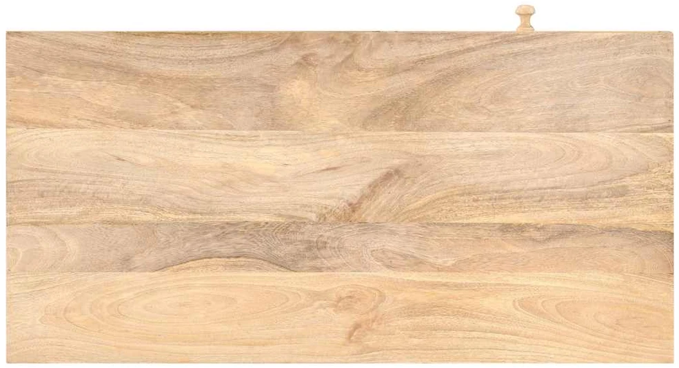 Kosmetinis staliukas, 100x50x76cm, mango medienos masyvas