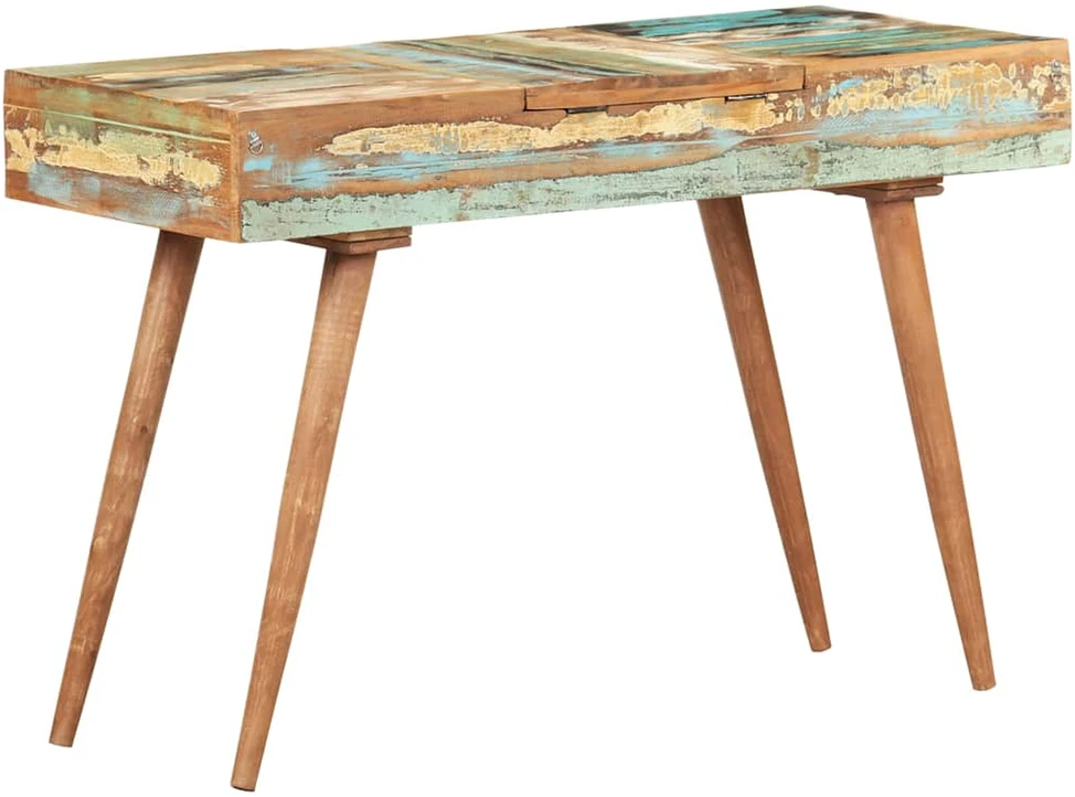 Kosmetinis staliukas su veidrodžiu, 112x45x76cm, mediena