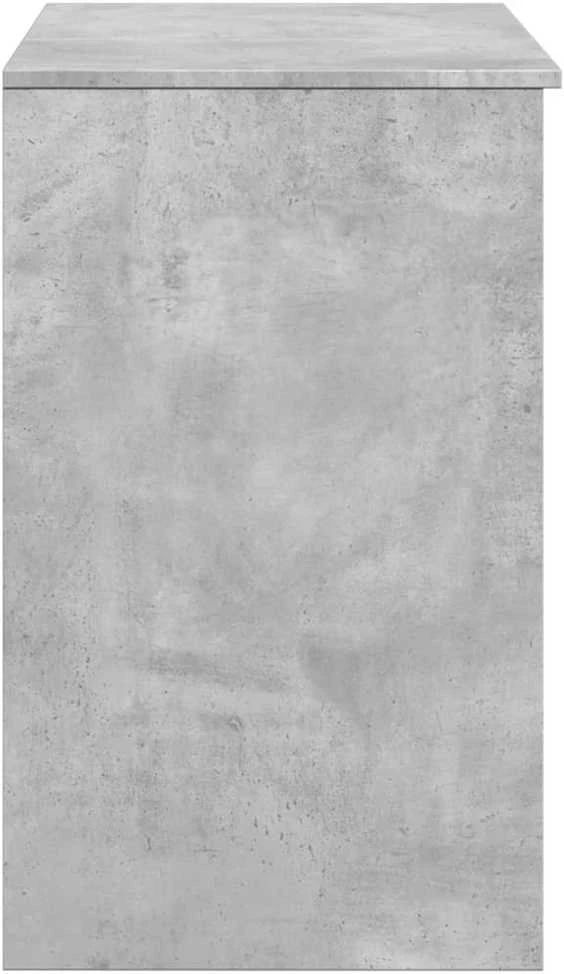 Kosmetinis staliukas su veidrodžiu, betono, 73x46,5x120cm