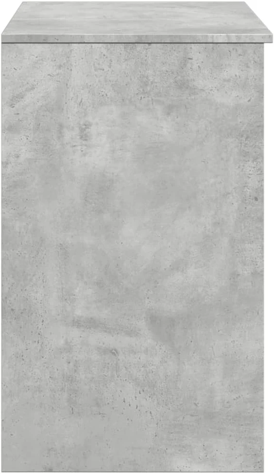 Kosmetinis staliukas su veidrodžiu, betono, 73x46,5x120cm