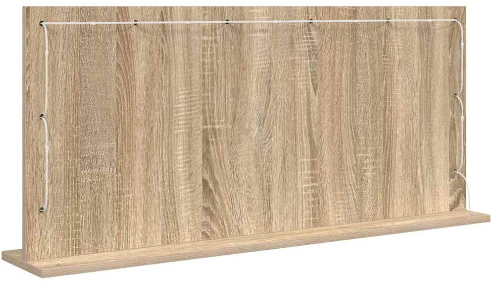 Kosmetinis veidrodis Sonoma ąžuolas 100 x 45 x 18 cm