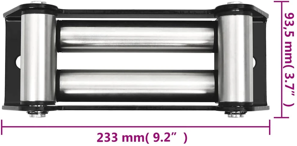 Kreipiamasis blokas, 4 krypčių, 5000–6000 svarų, plienas