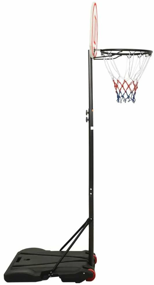 Krepšinio stovas, baltos spalvos, 216–250cm, polietilenas
