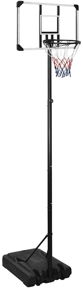 Krepšinio stovas, skaidrus, 280–350cm, polikarbonatas