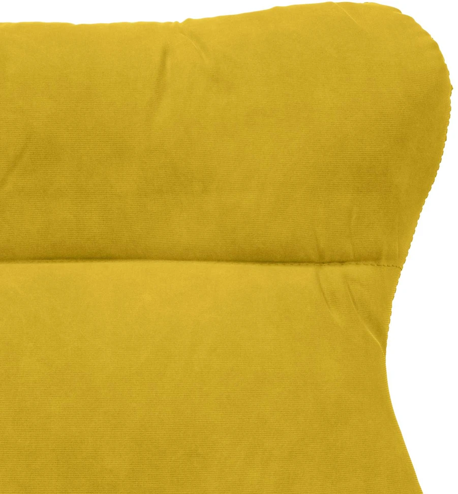 Fotelis krėslas Geltona 69 x 74 x 93 cm Aksomas