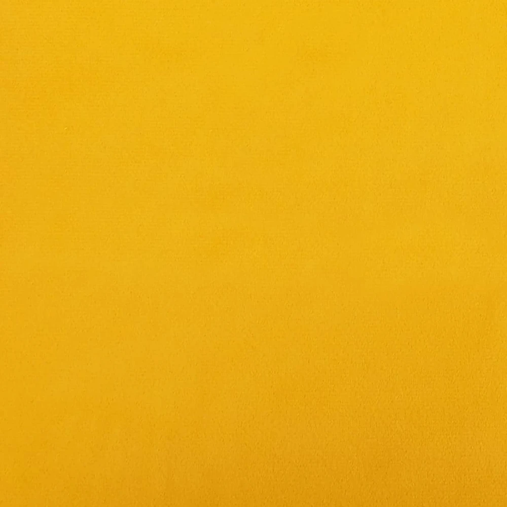 Fotelis Krėslas, geltonos spalvos, 63x76x80cm, aksomas