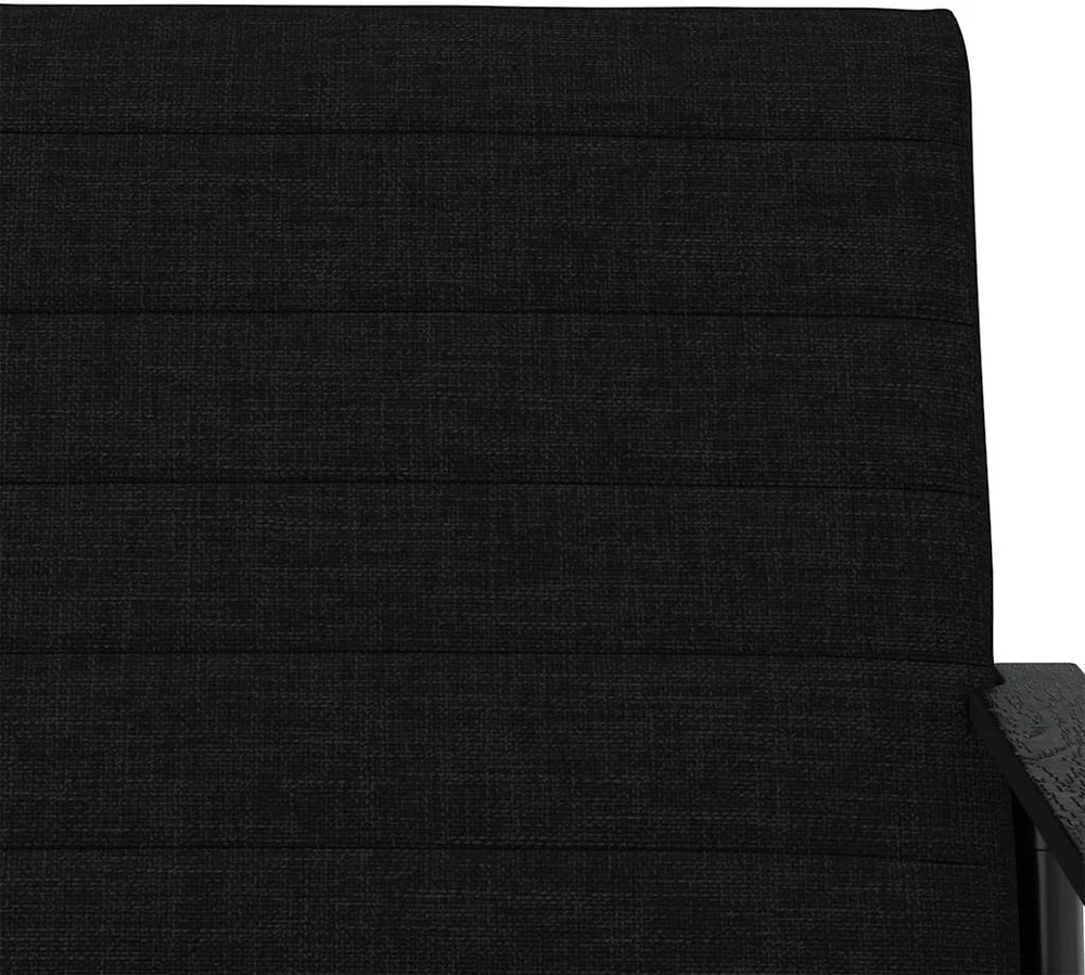 Fotelis krėslas Juoda 59 x 75 x 78 cm audinys