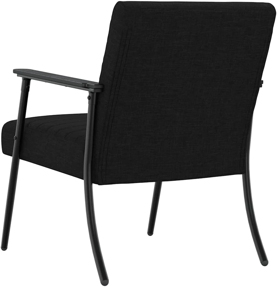 Fotelis krėslas Juoda 59 x 75 x 78 cm audinys