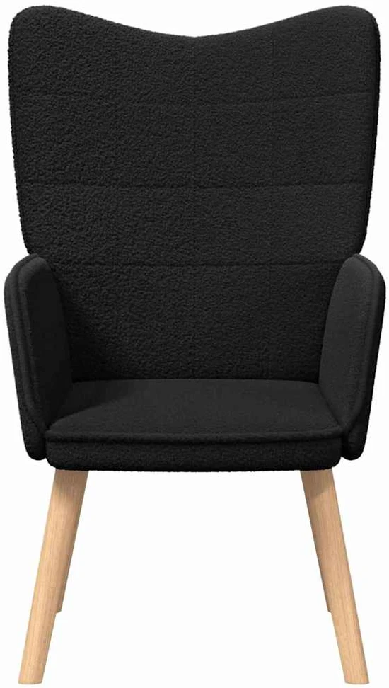 Fotelis krėslas Juoda 62 x 67 x 95,5 cm Šerpos audinys