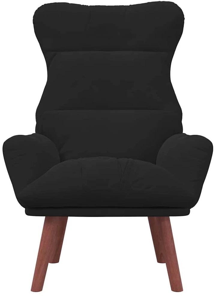 Fotelis krėslas Juoda 69 x 74 x 93 cm Aksomas